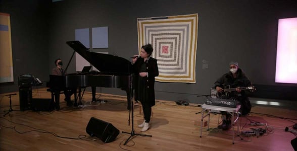 Photo of the centennial music program