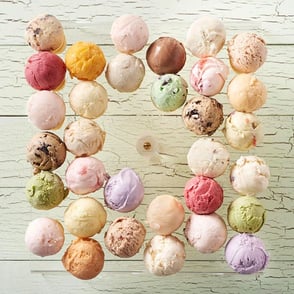 Photo of Hammond's Gourmet Ice Cream varieties Photo of Hammond's Gourmet Ice Cream varieties