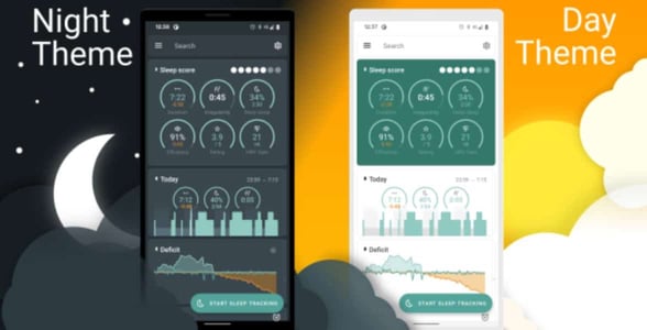 Screenshots of Sleep As Android