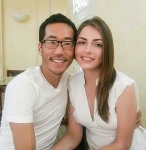 Photo of Victoria and David