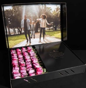 Photo of the Designer Four-Dozen box Photo of the Designer Four-Dozen box