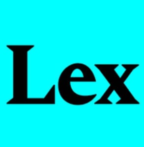 The Lex logo The Lex logo