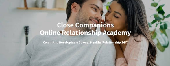 Screenshot from the relationship academy Screenshot from the relationship academy