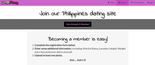 Screenshot of Hello Pinay