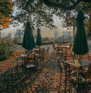 Photo of outdoor tables in Tallinn Photo of outdoor tables in Tallinn