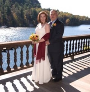 Photo of Julianne and her husband Photo of Julianne and her husband
