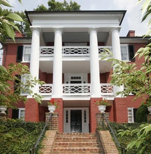 Photo of the front of the Woodrow Wilson property