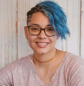 Photo of an LGBTQ person Photo of an LGBTQ person