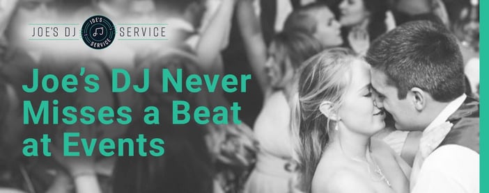 Joes Dj Never Misses A Beat At Weddings