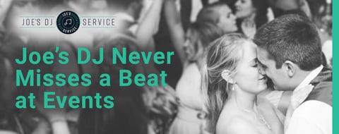 Joe’s DJ Service Never Misses a Beat at Weddings & Other Events Joe’s DJ Service Never Misses a Beat at Weddings & Other Events