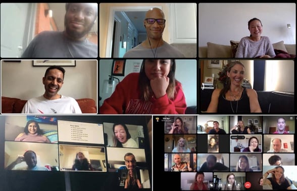 Screenshot of Podcast hosted meetings.