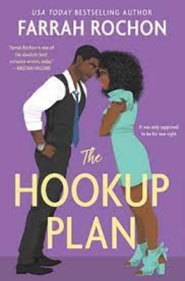 Screenshot of The Hookup Plan book cover.