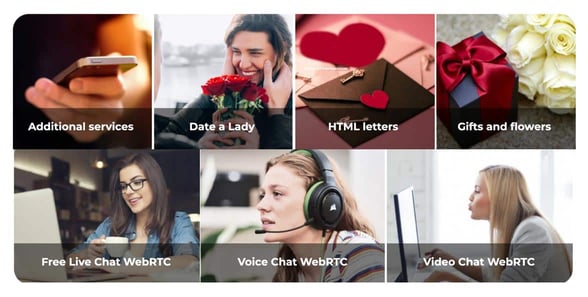 Screenshot from DreamOneLove website