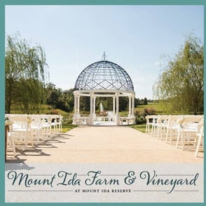 Mount Ida Farm & Vineyard logo and photo
