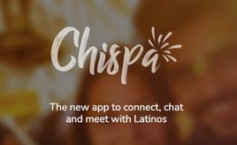 Screenshot of Chispa's logo