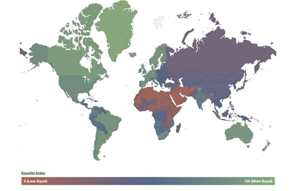 Screenshot of the Equality Index  