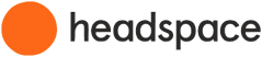 Screenshot of Headspace Logo. Screenshot of Headspace Logo.