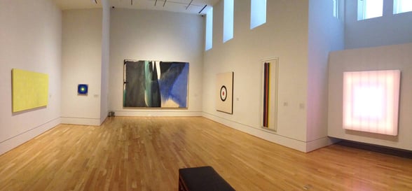 Photo of exhibit at The Phillips Collection Photo of exhibit at The Phillips Collection