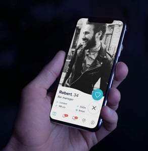 Photo of a dating profile Photo of a dating profile
