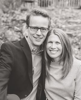 Co-authors Nate and Kaley Kemp. Co-authors Nate and Kaley Kemp.
