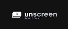 Screenshot of Unscreen's logo. Screenshot of Unscreen's logo.
