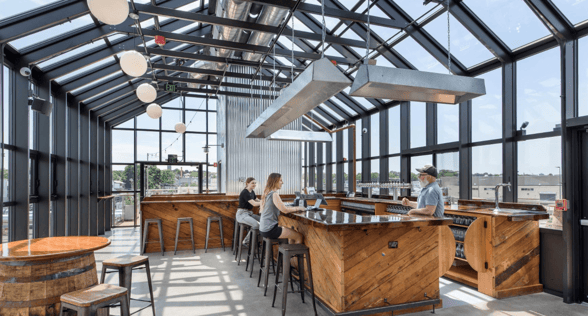 Photo of the tap room Photo of the tap room