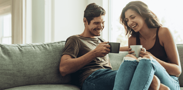couple drinking coffee couple drinking coffee
