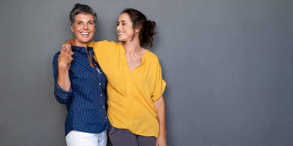 Photo of a lesbian couple