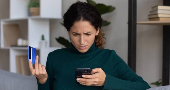 Photo of a woman on phone Photo of a woman on phone