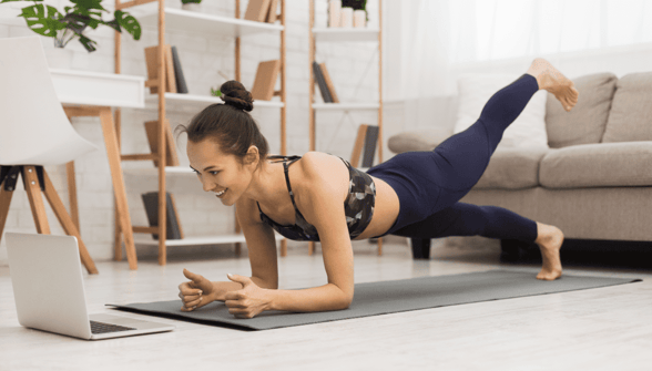 woman doing yoga woman doing yoga