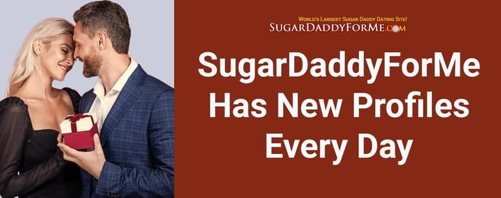 Sugardaddyforme Has New Profiles Every Day