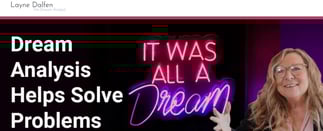 Dream Analysis Helps Solve Problems