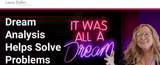 Dream Analysis Helps Solve Problems
