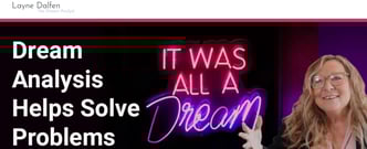 Layne Dalfen Helps Dreamers Solve Relationship Problems With Their Subconscious Mind