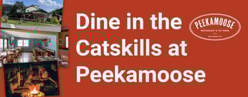 Dine in the Catskills at Peekamoose