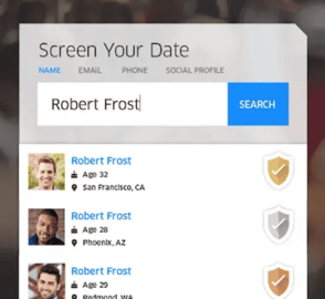 Screenshot of DateID Screenshot of DateID