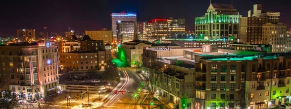 Greenville's skyline Greenville's skyline