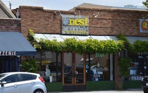 store front for Nest bedding showroom