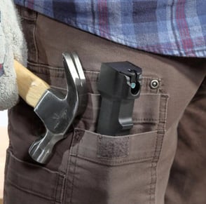 pepper spray in the pocket of pants
