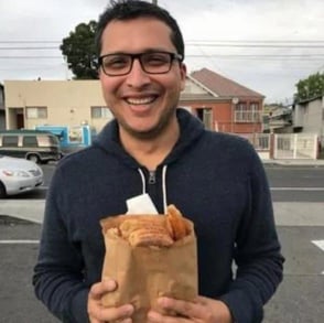Eddie Hernandez smiles for the camera Eddie Hernandez smiles for the camera