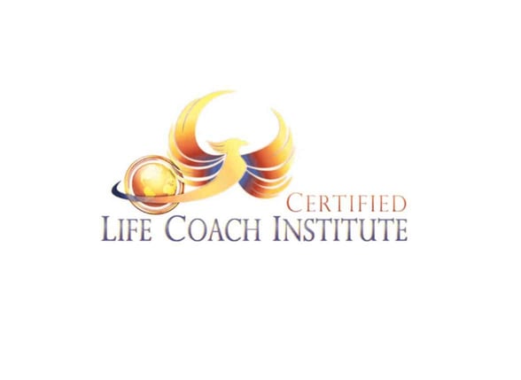 certified life coach institute white logo