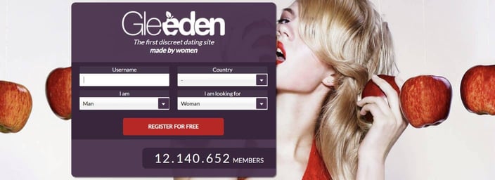 Gleeden screenshot Gleeden screenshot