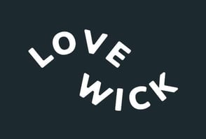 black lovewick logo black lovewick logo
