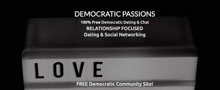 Screenshot from Democratic Passions website