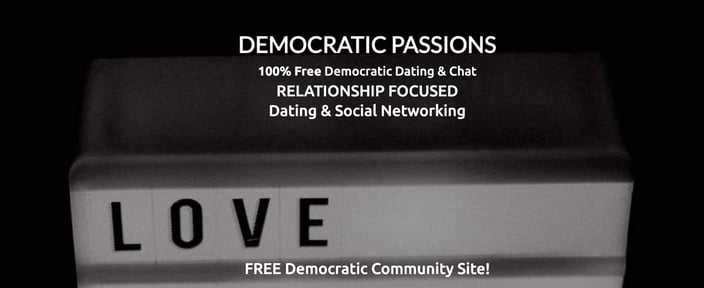Screenshot from Democratic Passions website Screenshot from Democratic Passions website