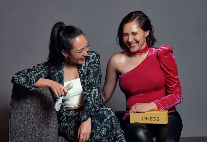 lioness co founders anna and liz lioness co founders anna and liz
