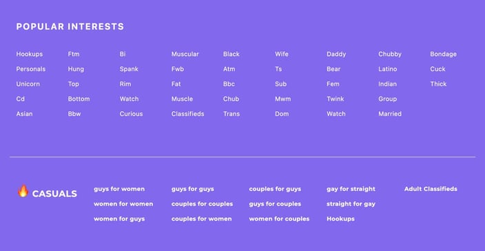 Screenshot from Doublelist website Screenshot from Doublelist website