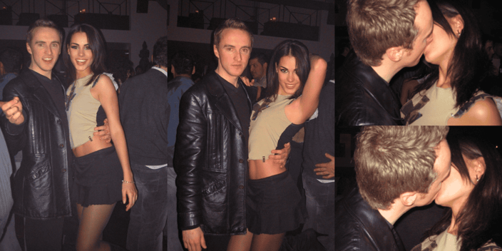Dan Bacon with attractive woman in nightclub