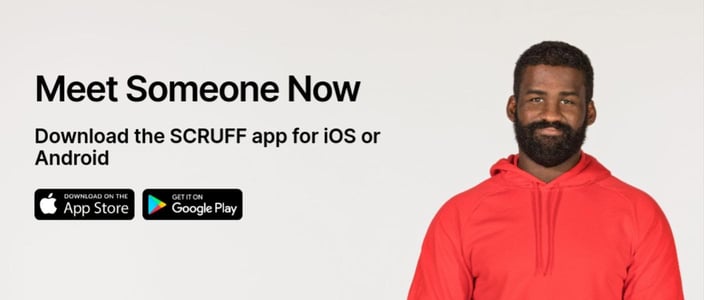 SCRUFF homepage SCRUFF homepage