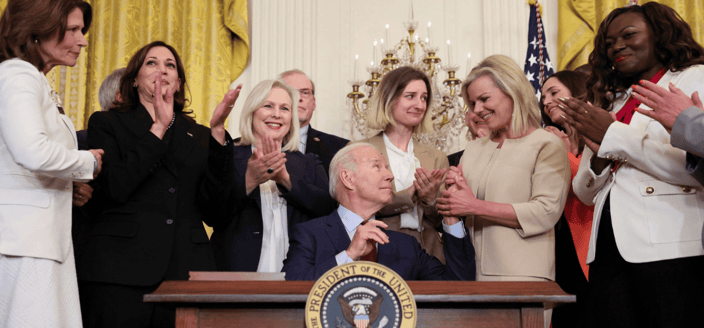 president biden, gretchen carlson, kamala harris sign act president biden, gretchen carlson, kamala harris sign act
